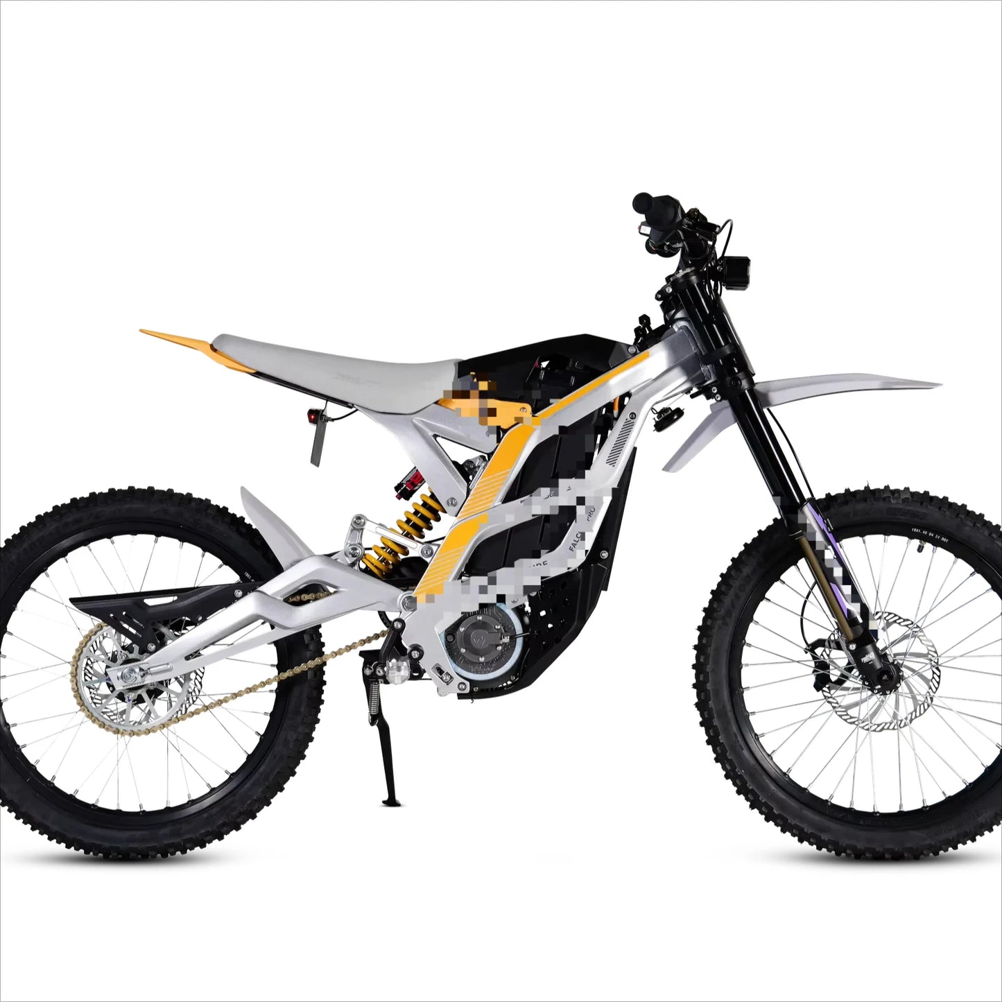 Tc Aluminum Alloy Full Absorber Falcon Electric Off-Road Vehicle Adult 72V Off-Road Motorcycle Mountain Highway 10000W Brushless