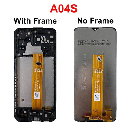 6.5" For Samsung Galaxy A04 LCD A045 A045F Display A04S Touch Screen A047 A047F For Samsung A04E LCD A042 A042F  Digitiz Replace