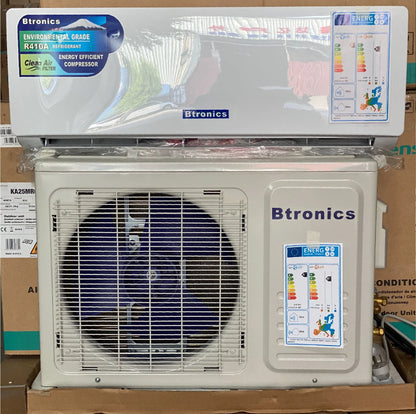 Btronics 220V 9000btu 12000btu 18000btu 24000btu Cooling and Heating Super Save Energy Wall Mounted Wifi Air Conditioner OEM