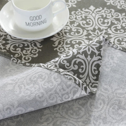 Round Tablecloth Washable Table Cloth Decorative Table Cover for Wedding Holiday Christmas Party Picnic Dining Room Table Covers