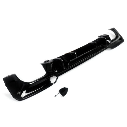 For 2018-2021 BMW G01 X3 M40i M-Sport Rear Diffuser Bumper Lip Gloss Black