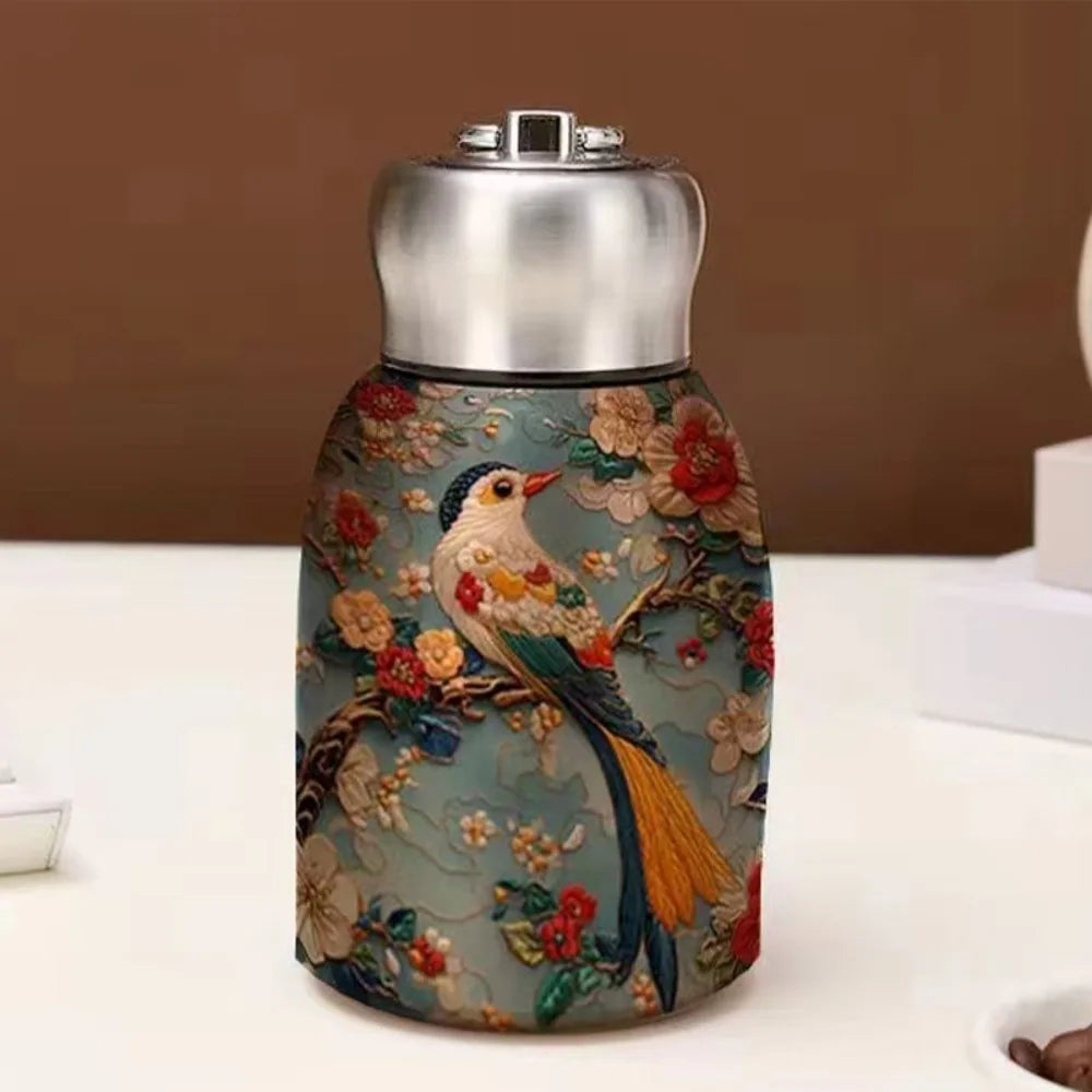 Creative Gift 316 Stainless Steel Insulated Cup 300ml Leak Proof Coffee Mug Durable Portable Water Bottle Outdoor Hiking
