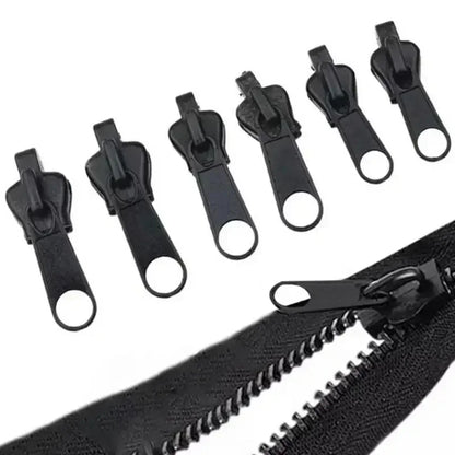 3 Sizes Universal Instant Fix Zipper Repair Kit Replacement Zip Slider Teeth Rescue Sewing Clothes Bag Zippers Accessories 2028
