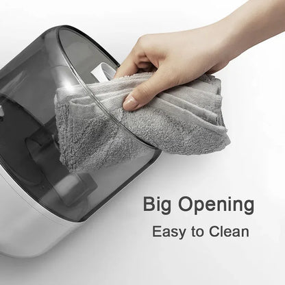 3000mL Smart Air Humidifier with Dual Mist Output: Essential Oil Aroma Diffuser for Home & Office, Equipped with Adjustable Fog