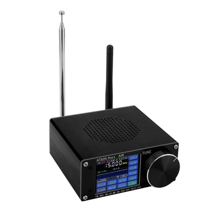 HAMGEEK ATS25 Pro+ Supports Bluetooth Wifi AIR band FM SW SSB MW LW AIR SDR Receiver Aviation Band Receiver firmware 4.2 SI5351
