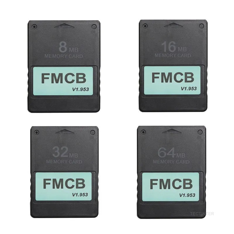 FMCB Free McBoot Card for PS2 Playstation 2 Console 8MB/16MB/32MB/64MB Memory Card v1.953 OPL MC Boot Card for PS2 Accessories