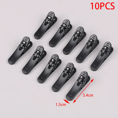 10PCS Earphone Cable Wire Clip Cord Collar Plastic Nip Clamp Organization Holder Headset Audio Line Protable