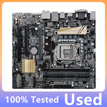 B150m-plus Slot, Lga1151 Ddr4 Sata3 Desktop Motherboard 100% Tested