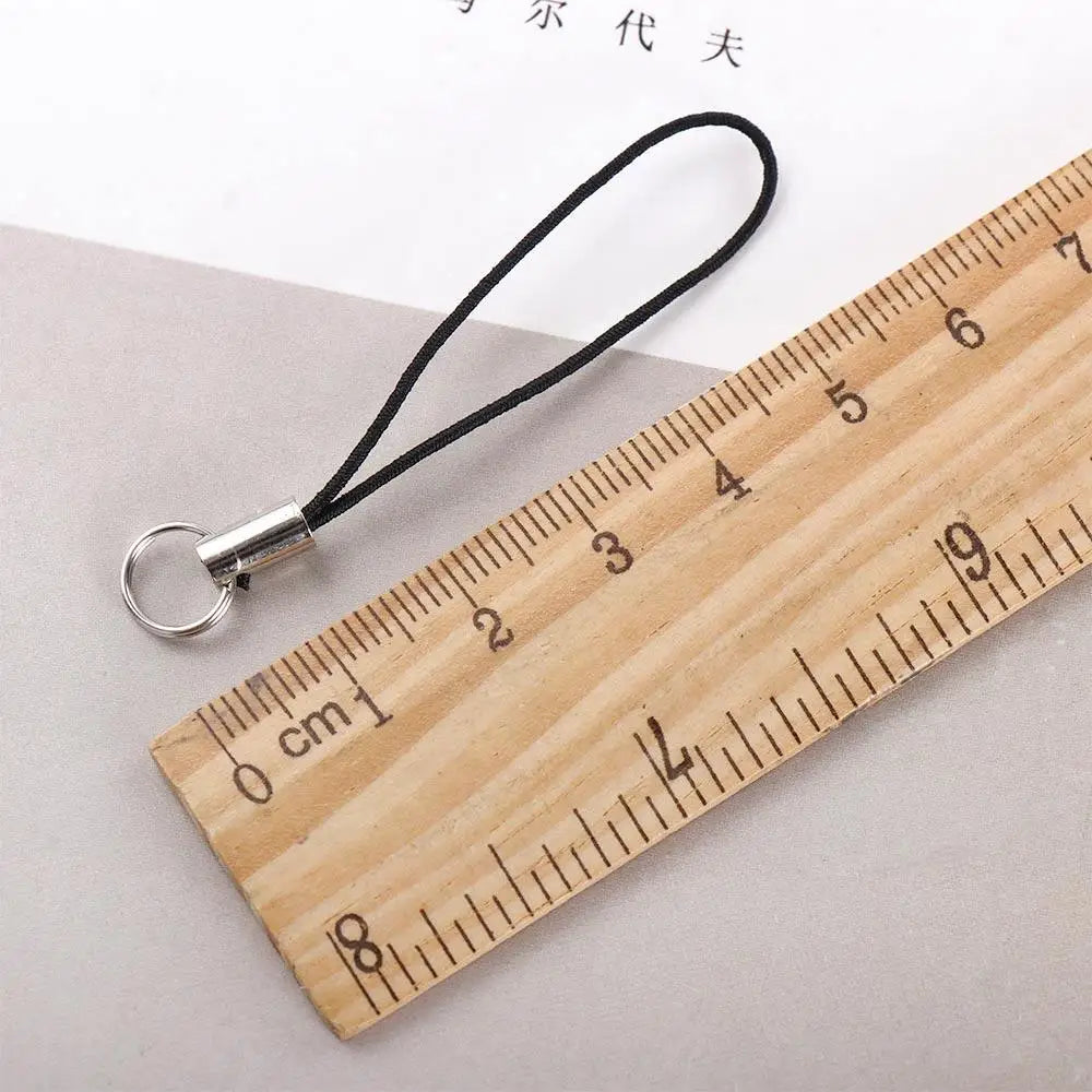 10Pcs Phone Hanger Clips Key Holder Bag Key Ring DYM Phone Lanyard String Phone Lanyard Lobster Clasp Rope Lanyard Lariat Cords
