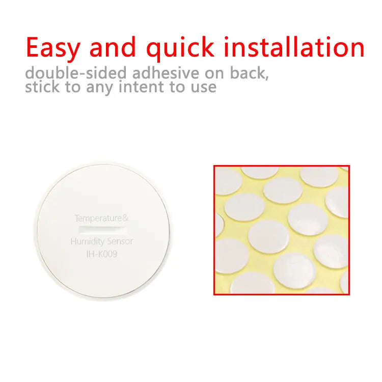 Zigbee Temperature Humidity Sensor Indoor Thermometer Hygrometer App Remote For Smart Home Life Work With Alexa Google Assistant