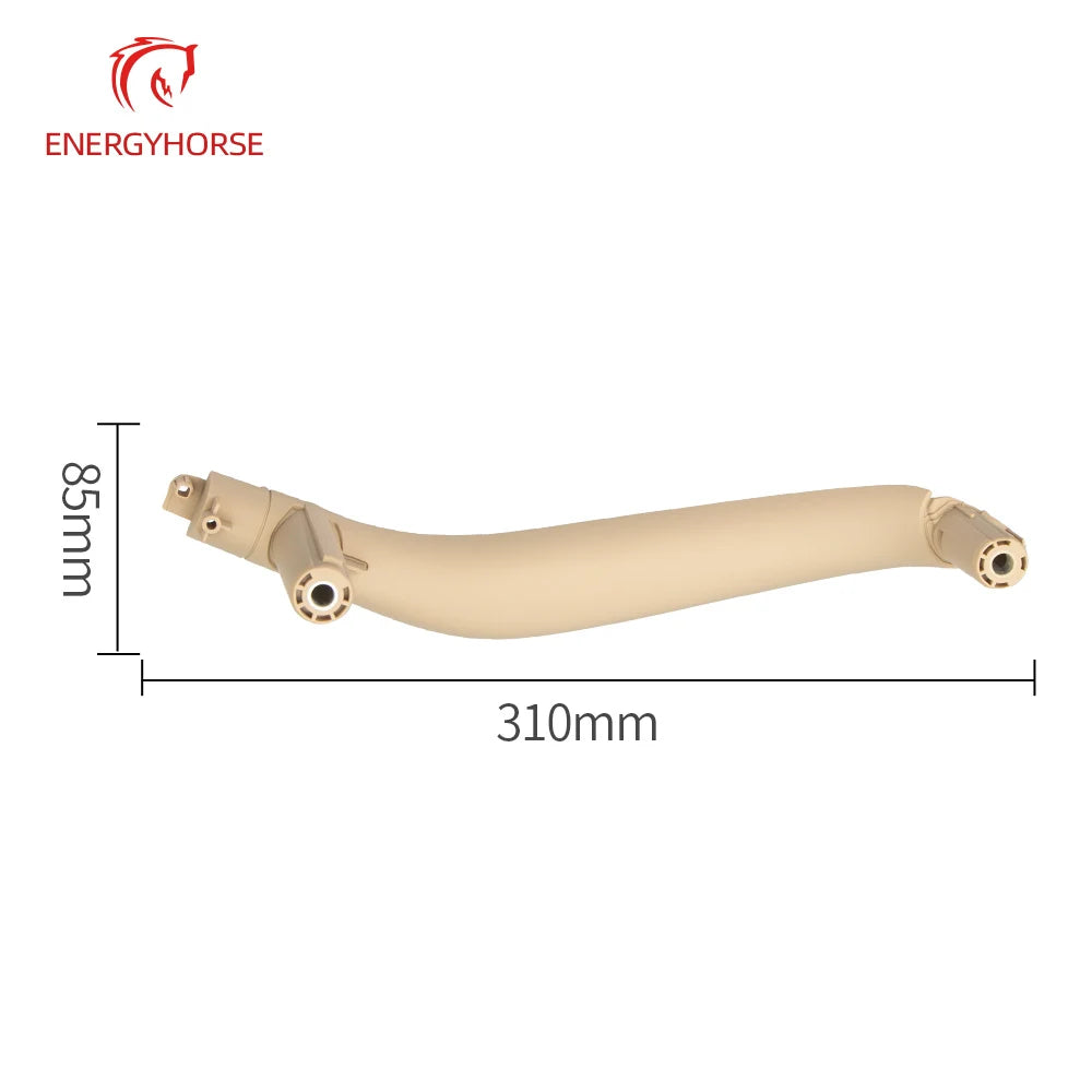 Left Right Single Car Inner Door Handle Interior Door Inside ABS Pull Handle Trim for BMW X5 X6 F15 F16 2014-2018
