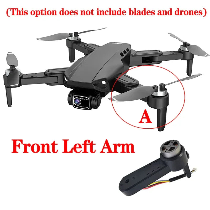 L900 Pro SE Mini Drone Original Propellers Spare Part for L900pro se Paddles Drone Arm Replacement Accessories
