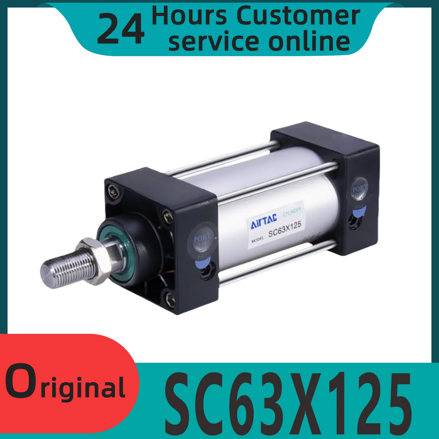 Brand new original standard cylinder SC63X125 SC63X150 SC63X175 SC63X200