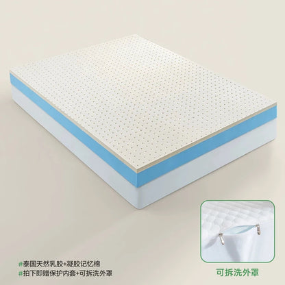 Latex memory foam Mattresses Tatami Floor Mat Foldable Slow Rebound home hotel luxury top Mat Gift Latex sponge Mattresses