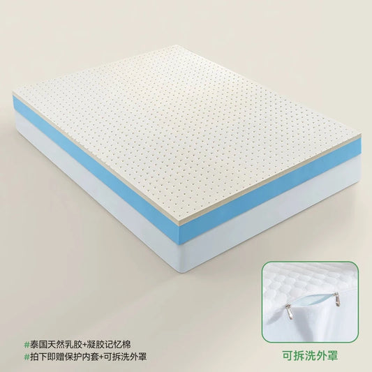 Latex memory foam Mattresses Tatami Floor Mat Foldable Slow Rebound home hotel luxury top Mat Gift Latex sponge Mattresses