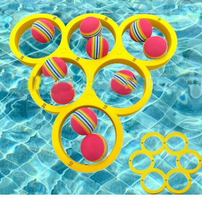 Pool Toy Fun Splash Water Sports Floating Pool Game Toy - Durable EVA Material, Random Color Ball, Perfect for Summer Fun