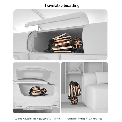 Baby Stroller 3 in 1 stroller lightweight strollers  Baby Carriage mutifunction strollers Baby newborn stroller mother kids