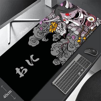Fish Mouse Pad Gaming Mousepad Mat Gamer Mouse Mat Keyboard Mat Desk Mat Carpet Mausepad XXL For Computer Laptop Pad