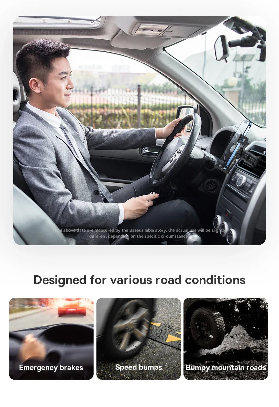 Baseus Car Phone Holder for Car Air Vent Mount Phone Holder Stand for iPhone Samsung Gravity Mobile Phone Holder Gps Flexible