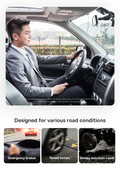 Baseus Car Phone Holder for Car Air Vent Mount Phone Holder Stand for iPhone Samsung Gravity Mobile Phone Holder Gps Flexible