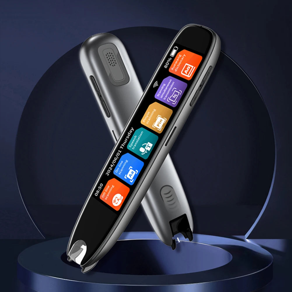 Translation Pen 142 Languages Smart Scanner Translator Pen Intelligent Scanning Point Reading Recording Pen for Teacher Student