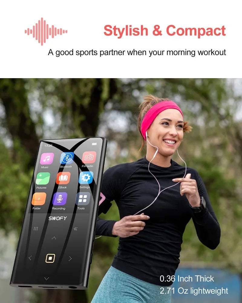 BEN JIE M2 mp3 player 32GB bluetooth Lossless  HiFi Portable Audio Walkman FM Radio EBook Voice Recorder music player  плеер mp3