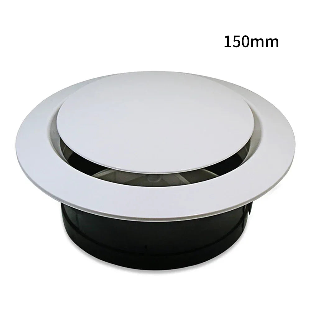 Vent Cover Air Outlet Home Ventilation 100MM 150MM 200MM 75MM Air Conditioning Tube Ventilation Diffuser Circular Air Outlet