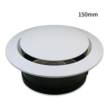 Vent Cover Air Outlet Home Ventilation 100MM 150MM 200MM 75MM Air Conditioning Tube Ventilation Diffuser Circular Air Outlet