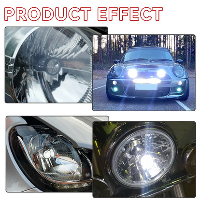 H4 LED Projector Headlight Y6 Projector Lens with Fan Cooling 90W Automobile Hi Lo Beam Bulb 12V