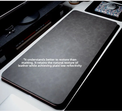 Wrist Pad Rest Keyboard Guard Three Pieces Desk Pad Waterproof PU Mouse Pad Large Mousepad Laptop Non-slip Desk Mat Mouse Mat