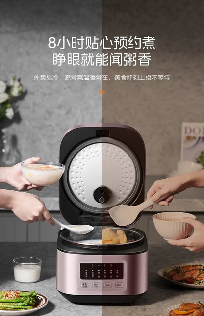 4L Smart Rice Cooker with Timer Function, Household Energy-Saving Soup and Porridge Cooker, Multifunctional Rice Cooker