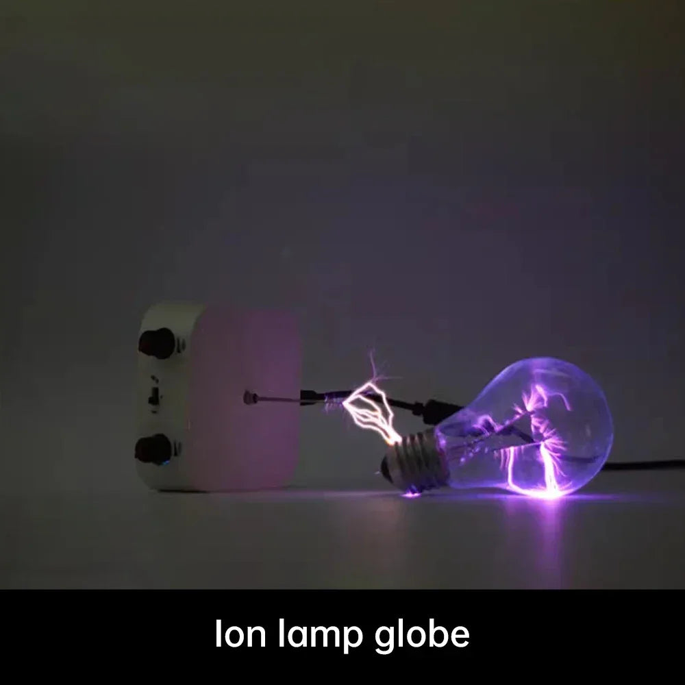 AC110-220V Input Dual Mode Music Tesla Coil Palm Tesla Coil High Frequency Voltage Pulse arc Generator  Artificial Lightning