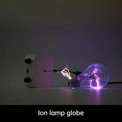 AC110-220V Input Dual Mode Music Tesla Coil Palm Tesla Coil High Frequency Voltage Pulse arc Generator  Artificial Lightning