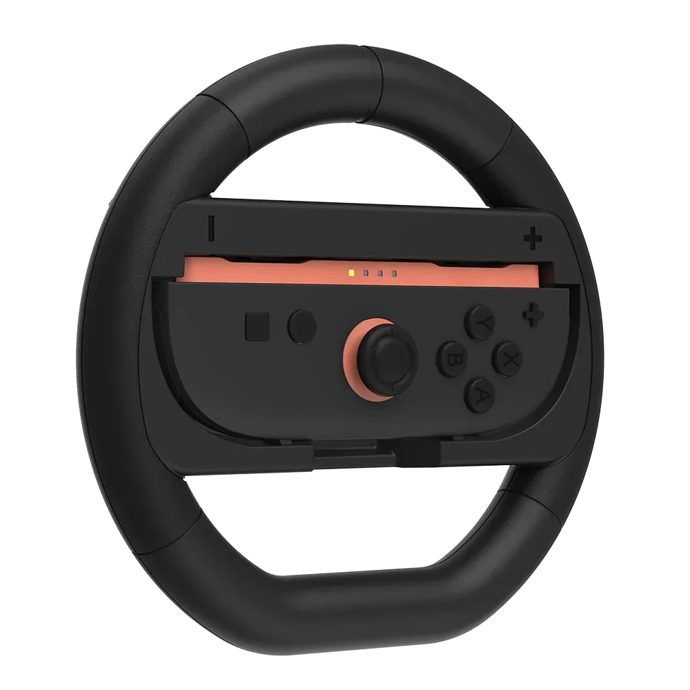 2 Pcs/Set Racing Steering Wheels for Switch 2 JoyCon Controller Attachment Accessories for Nintendo Switch 2 Mario Kart Games