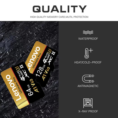 Lenovo High Endurance Memory Card Micro TF SD SD Cards TF Cards 256GB 1TB 32GB HD A1 Device for Tablet / Camera / Smartphone