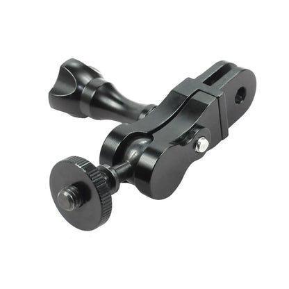 Universal Aluminum Arm Adapter Mount Bracket Connector W/ Knob 1/4'' Inch Screw for GoPro for OSMO Action YI Sports DSLR Cameras
