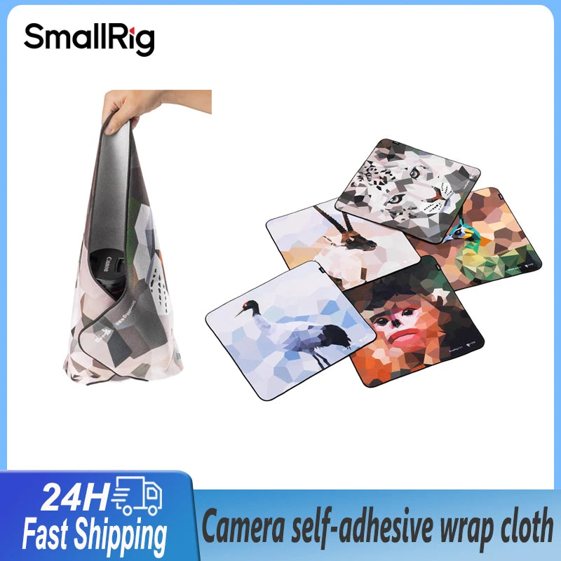 Smallrig Folding Cloth Self-adhesive Camera Storage Bag Anti Scratch Photography Camera Protective Wrap Soft Wrapping Cloth