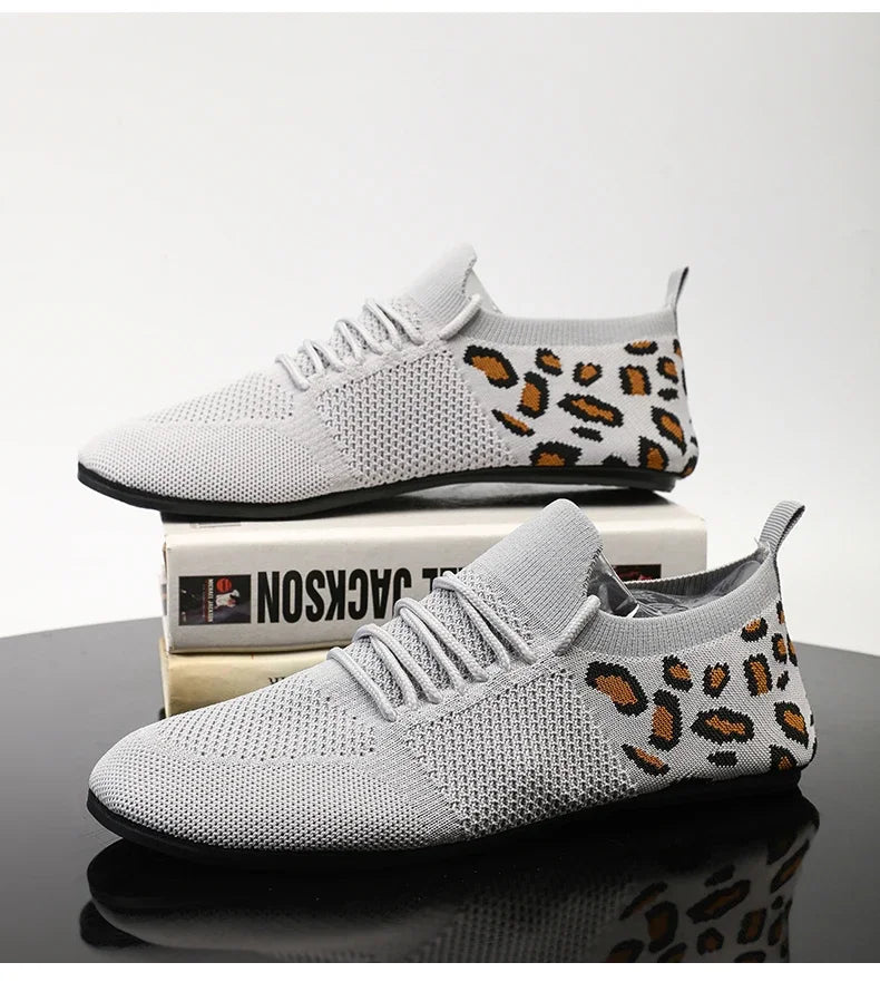 YRZL Mens Mesh Loafers Soft Driving Moccasins High Quality Flats Male Walking Shoes Breathable Mesh Casual Loafers Mens Shoes