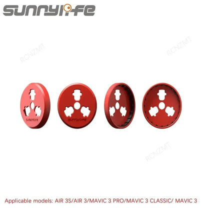 For DJI AIR 3S Motor Guard Aluminium Motor Cover Cap Hood Accessories Cover Against Paddles Dust-Proof Engine Protector
