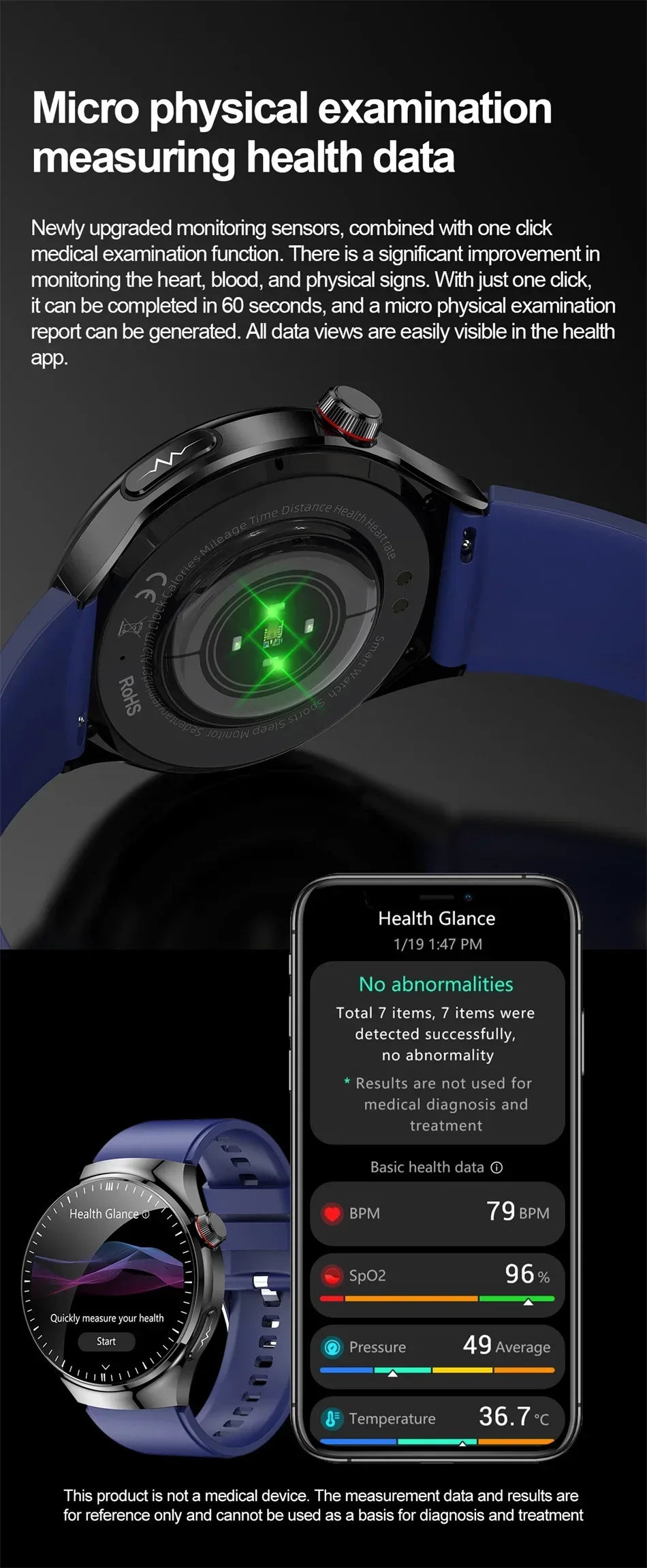 2026New For Man Smartwatches Outdoor Sport Smart Watch Men 1.43“ HD AMOLED Screen ECG physical examination BT5.0 Call smartwatc