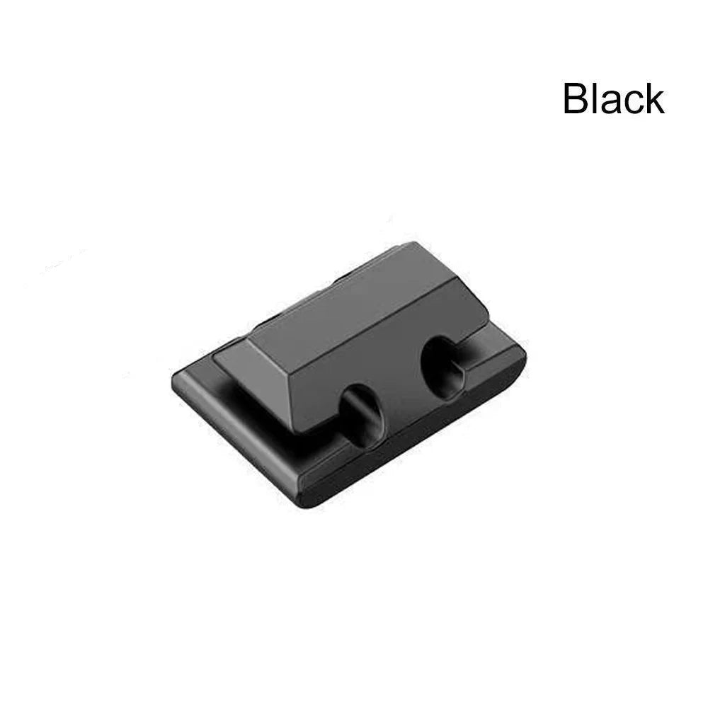Silicone Cable Organizer USB Data Cable Winder Flexible Cable Management Cord Clips For Mouse Headphone Earphone Car Wire Holder