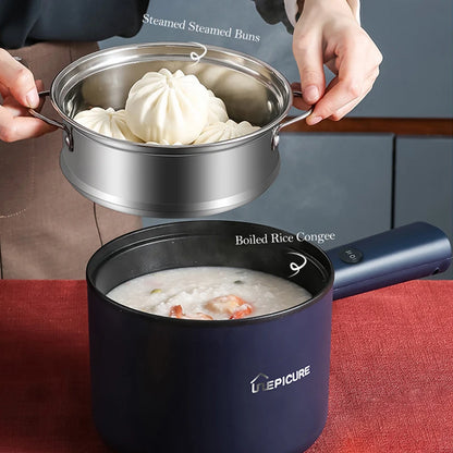 Multifunction Cooker Household Single/Double Layer Hot Pot Electric Rice Cooker Student Dormitory Mini Non-stick Pan Pots EU/US