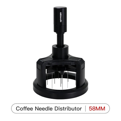 ALIKISSCAFE WDT Tools Rotary 51mm 54mm 58mm Espresso Stirrer Needle Distributor Magnetic Coffee Maker Accessories Barista Tools