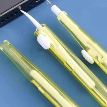 USB C Charging Port Universal Mini Cleaning Brush Metal Dust Plug Removal Cleaner Kit For IPhone Xiaomi Earphone Clean