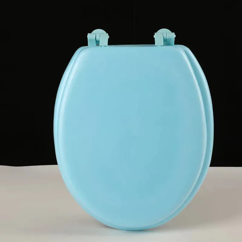 EVA Toilet Cover Bathroom Warmer Toilet Seat EVA Waterproof Toilet Seat Cover Pad Waterproof Removable Toilet Seat Pad Household