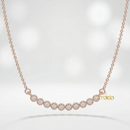 Classic 925 Sterling Silver Diamond Necklace Luxury Fashion Jewelry For Women Wedding Party Gift