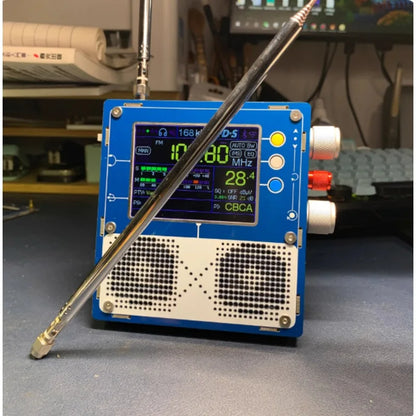 Nvarcher 3.2 inch TEF6686 Full Band Radio Dual speaker Stereo Medium wave short  FM  with 5000MAH lithium battery
