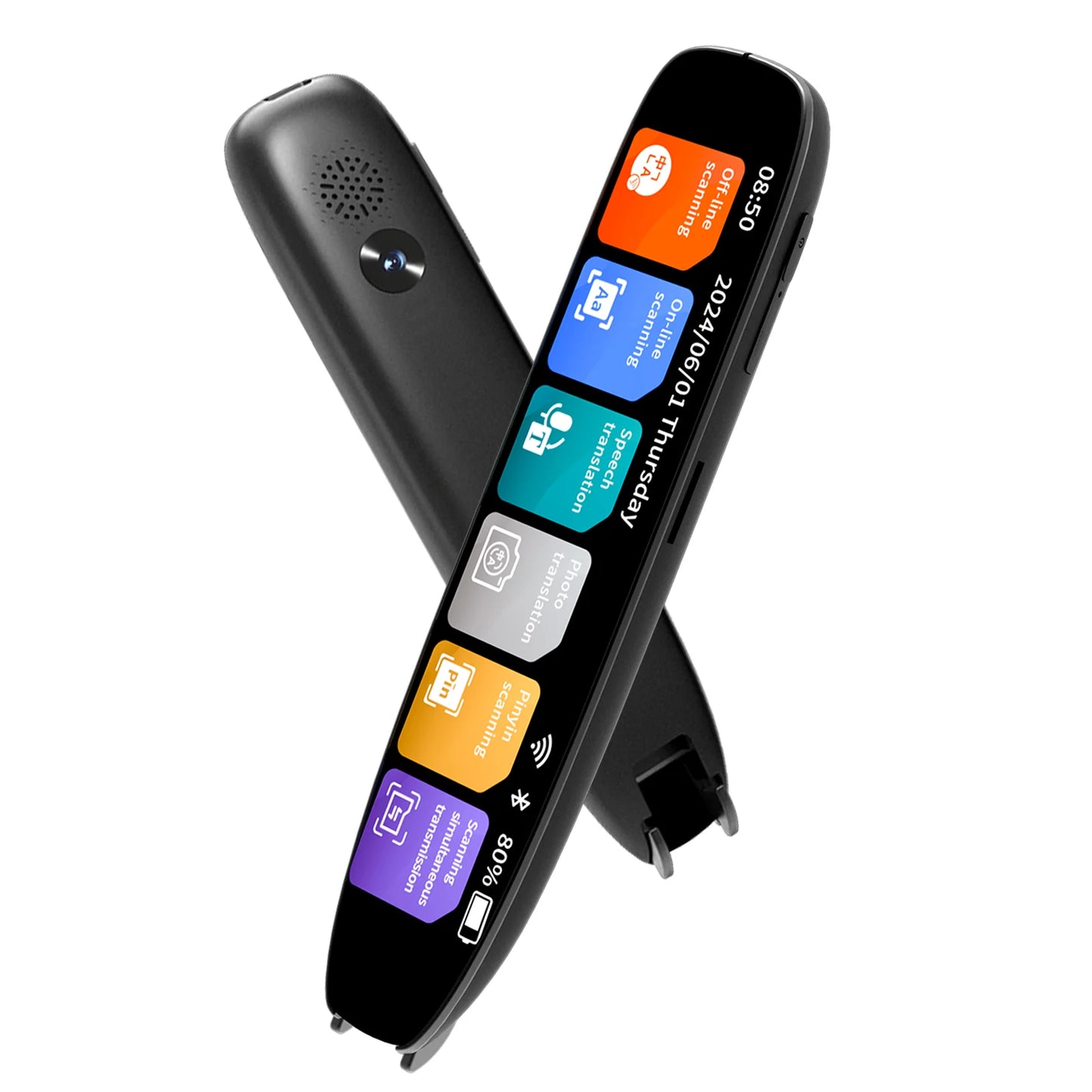 Translation Pen for Dyslexia Scanner Reading Pen 142 Text to Speech Smart Recording Pen Voice Wireless Text Extract Translator