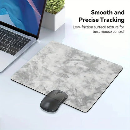 Sleek Grey - Toned Desk Mat: Non - Slip PC Accessory for Gaming & Office, Large - sized with a Minimalist Design