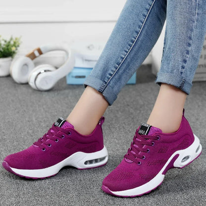 MAEDEF New Fashion Ladies Casual Shoes Summer Light Mesh Breathable Shoes Women's Sports Shoes Outdoor Anti-slip Training Shoes